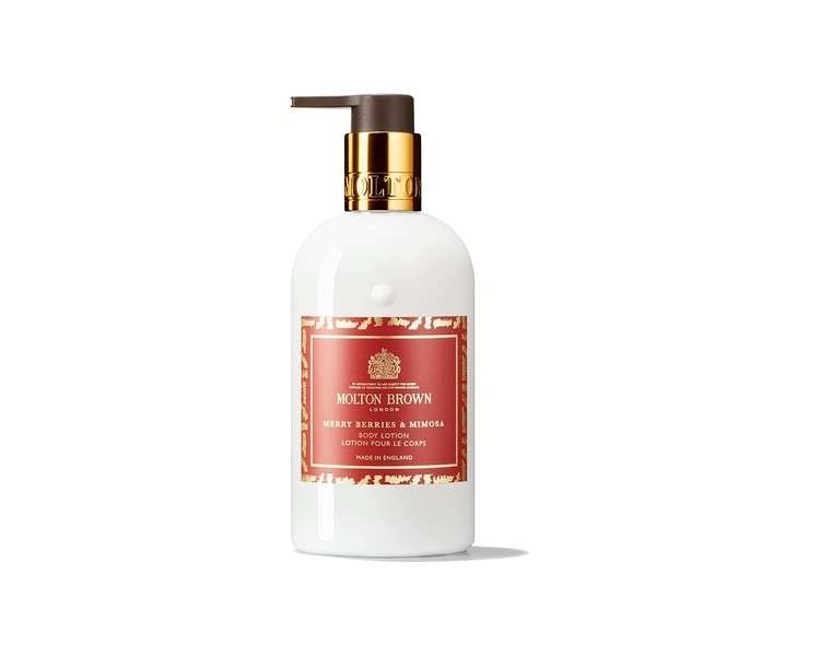 Molton Brown Merry Berries and Mimosa Body Lotion Pink