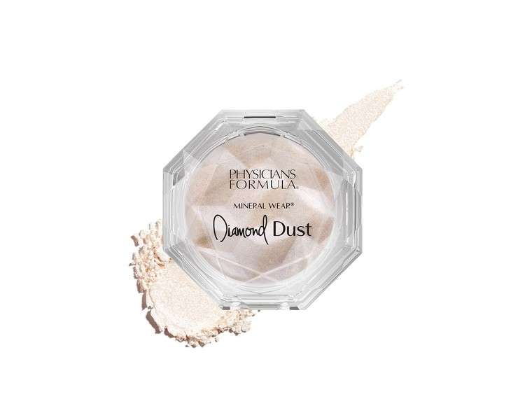 Physicians Formula Mineral Wear Diamond Glow Dust Bronzer Powder with Radiant Glimmer Effect Starlit Shine