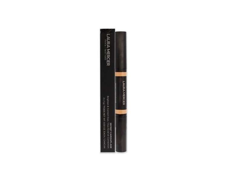 Laura Mercier Secret Camouflage Concealer Duo Stick 2W Light with Warm Undertones 0.3oz