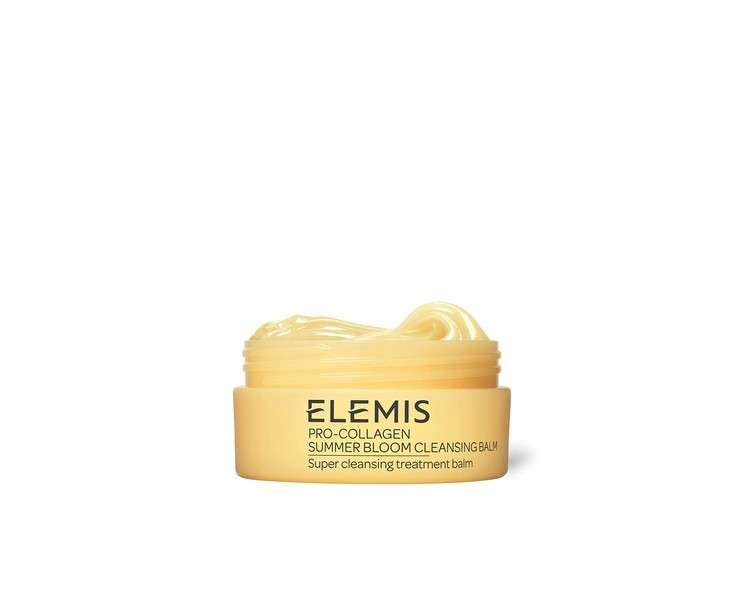 ELEMIS Pro-Collagen Cleansing Balm Ultra Nourishing Treatment Balm and Facial Mask 3.5 Ounce Summer Bloom