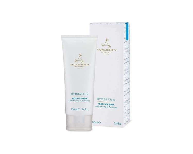 Aromatherapy Associates Hydrating Rose Face Mask with Aloe Vera, Sodium Hyaluronate and Rose Water 100ml