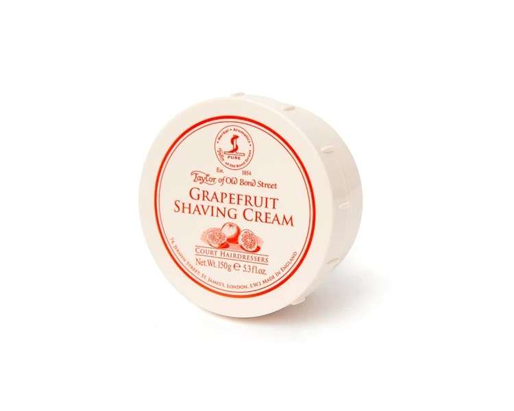 Taylor of Old Bond Street Grapefruit Shaving Cream 150g