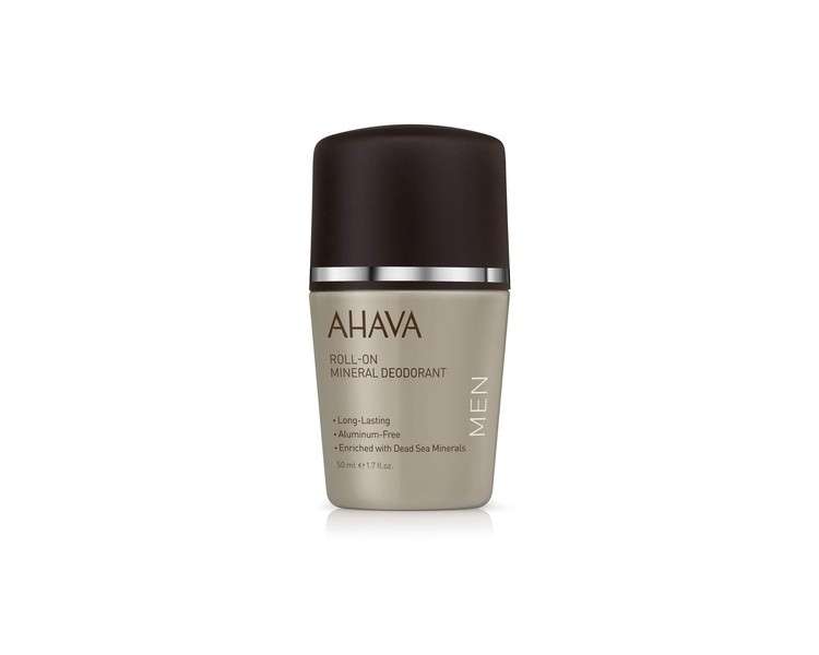 Ahava Time To Energize Men Mineral Deodorant Roll-On 50ml