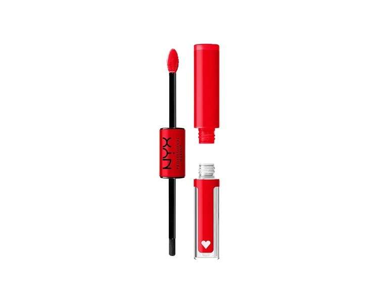 NYX Shine Loud High Shine Lip Color Gloss SLHP17 Rebel In Red