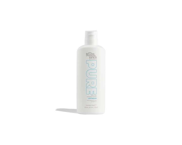 Bondi Sands Pure Tanning Foaming Water Moisturizing Self-Tanning Foam 200ml White