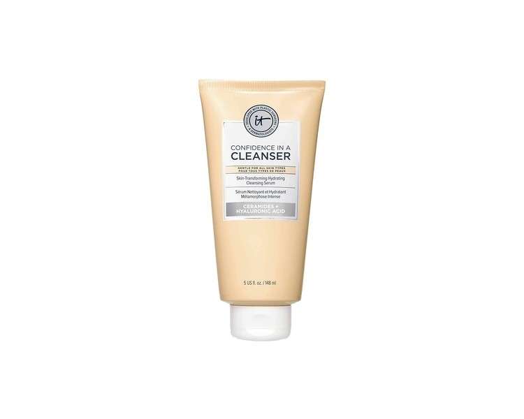 IT Cosmetics Confidence in a Cleanser Hydrating Face Wash with Hyaluronic Acid and Ceramides 5.0 fl oz