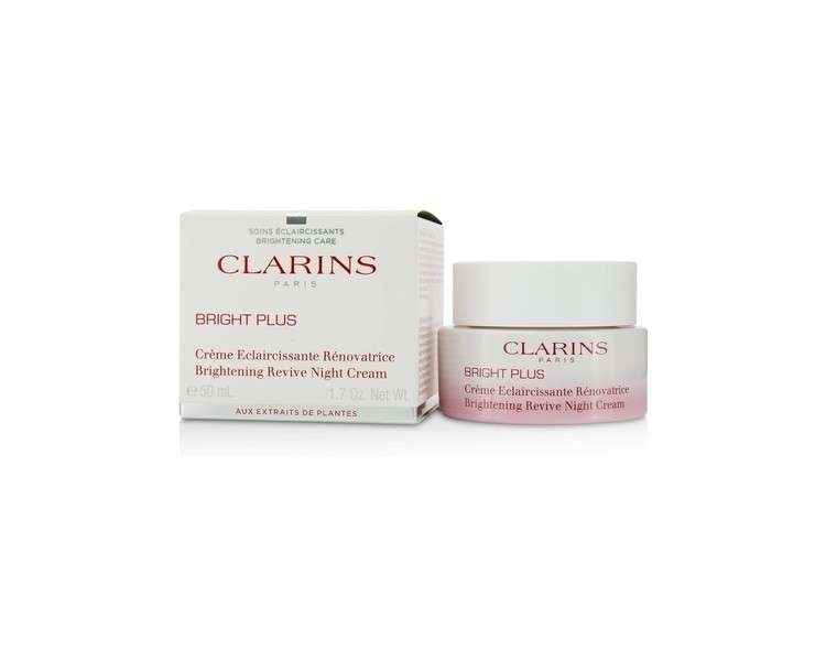 Clarins Bright Plus Revive Brightening Night Cream 50ml