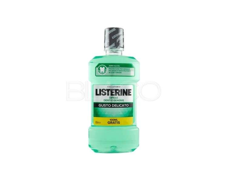 Listerine Mouthwash Defense for Teeth and Gums 600ml