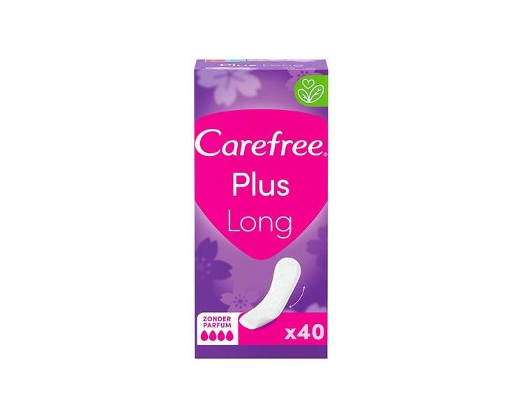 Carefree Long Plus 40 Pieces