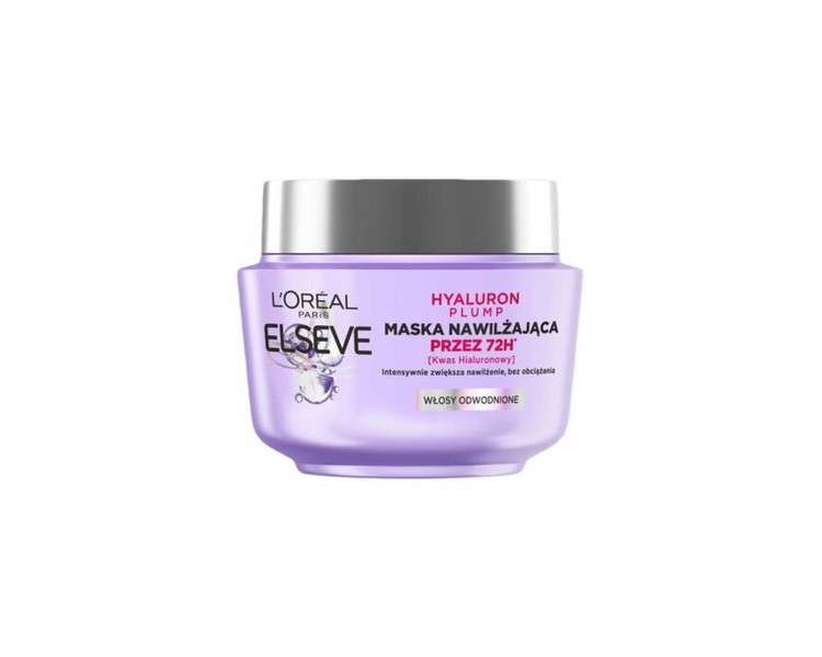 L'Oreal Elseve Hyaluron Plump Hair Mask for Dehydrated Hair 300ml