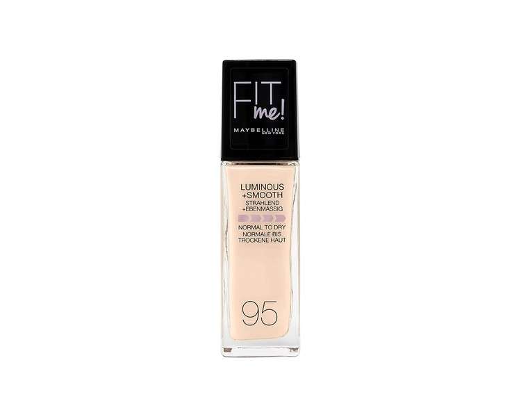 Maybelline New York Fit Me! Make-Up Foundation with SPF18 for Flawless Skin 30ml Fair Porcelain