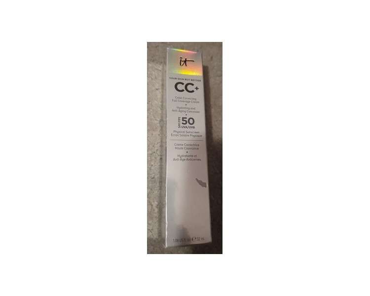 Itcosmetics Foundation Your Skin But Better Cc + Creme Concealer Lsf50 32ml Tief