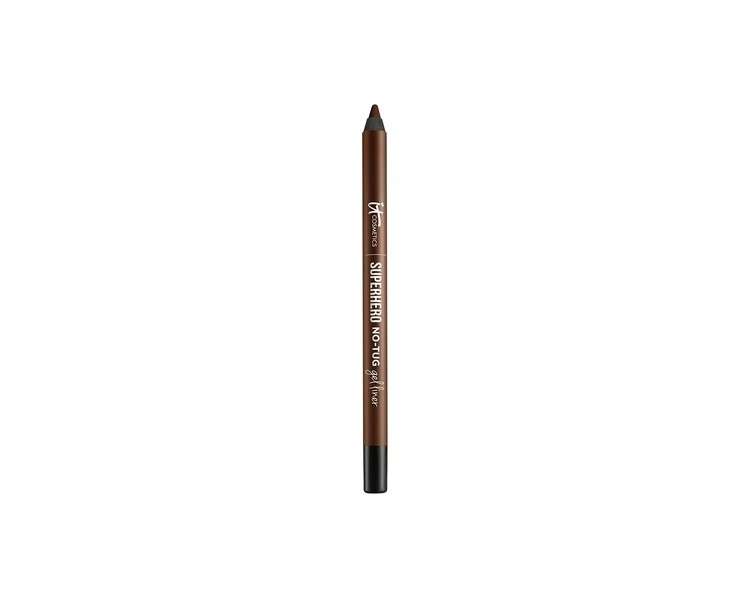 it COSMETICS Superhero No-Tug Gel Eyeliner Waterproof Blendable Formula 0.042 Oz Brilliant Brown