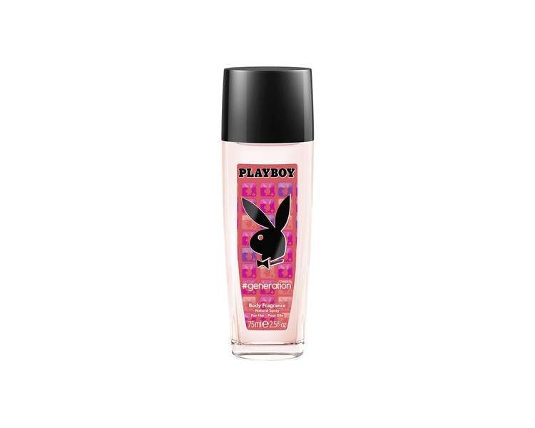 Playboy Generation Women Natural Deodorant Spray 75ml
