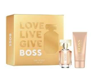 Hugo Boss The Scent For Her Gift Set Eau De Parfum 50ml + Body Lotion 100ml