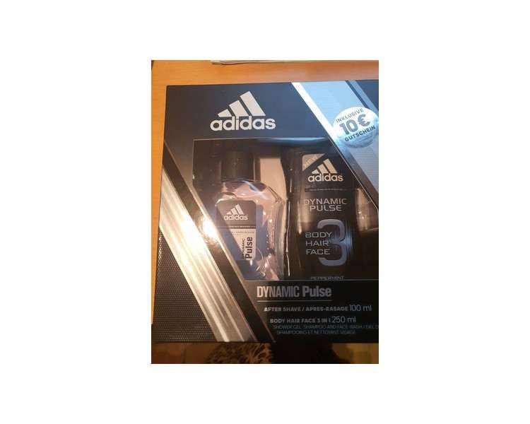 Adidas Dynamic Gift Set Body Hair Face After Shafe New Ovp Valentine's Day