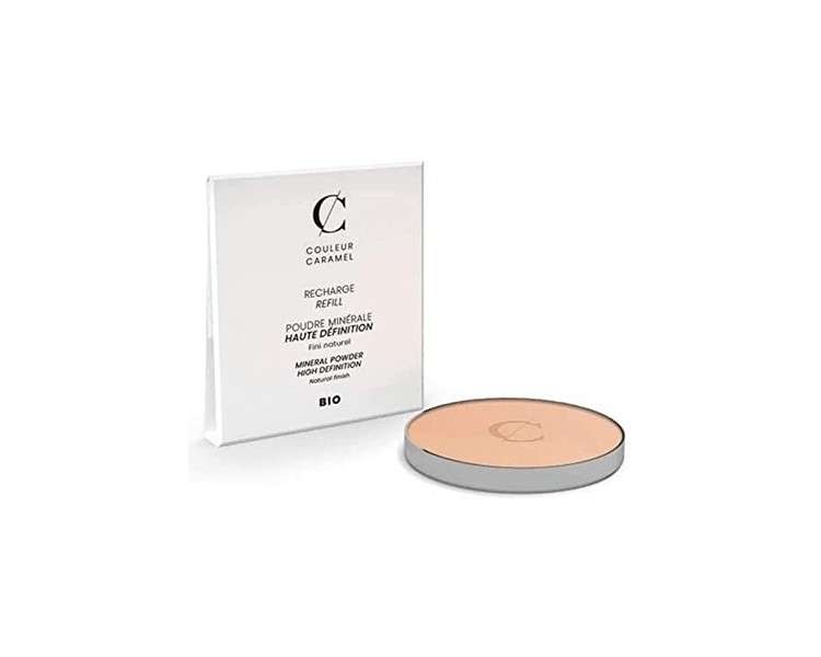 Couleur Caramel Mineral Powder High Definition Bio & Vegan Refill 004 Orange