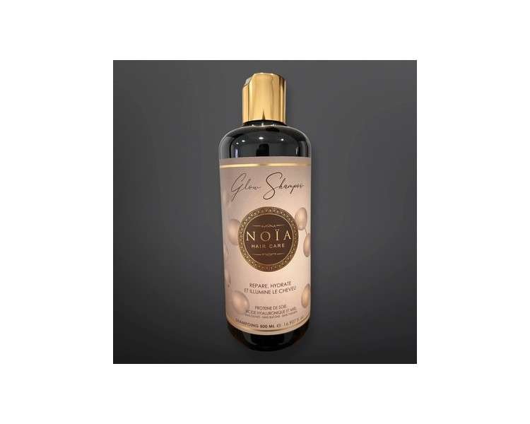 Silk Protein, Hyaluronic Acid, and Honey Shampoo Glow Series 500ml