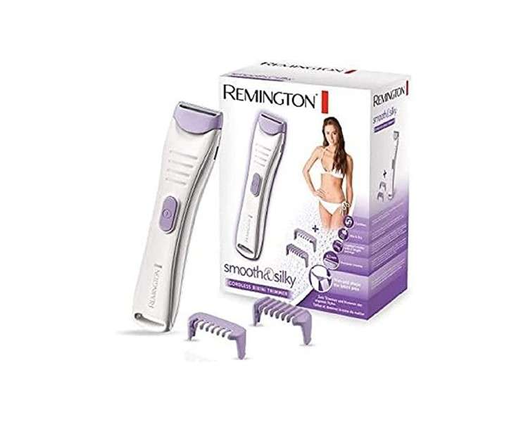 Remington Smooth & Silky Women's Body and Bikini Trimmer Waterproof with 2 Guards