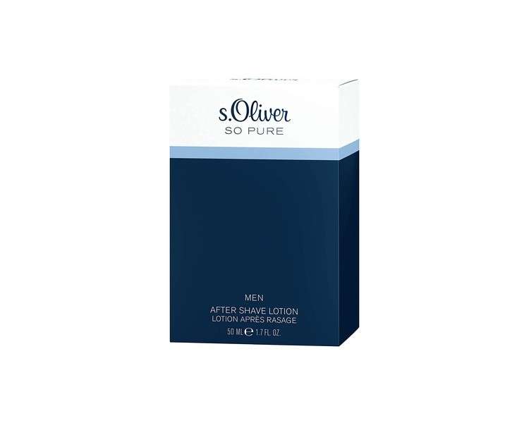 S.Oliver So Pure Men After Shave Lotion 50ml