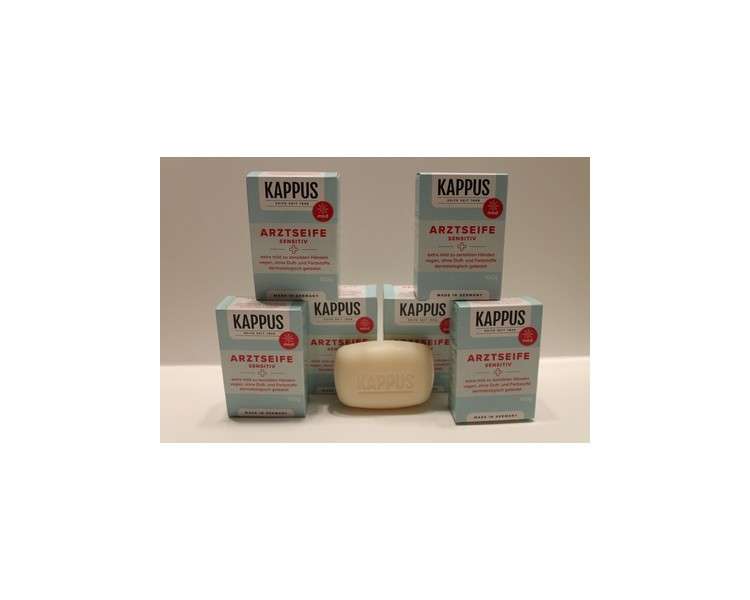 Kappus Sensitive Doctor Soap Vegan and Fragrance-Free 100g