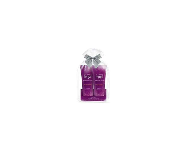 Miss Fenjal Touch of Purple Gift Set Shower Gel + Body Lotion 200ml Each