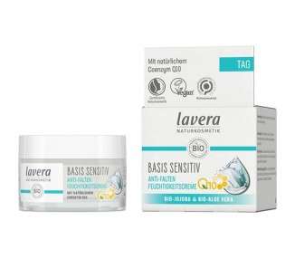 lavera Moisturising Cream Q10 Reduces Wrinkles and Moisturizes 50ml