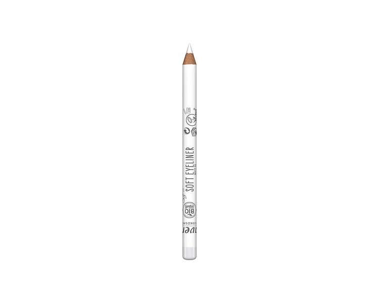 lavera Soft Eyeliner White 06 Natural Cosmetics Comfortable Application 1.14g