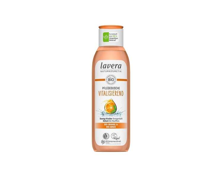 lavera Vitalizing Organic Orange and Organic Mint Shower Gel 250ml