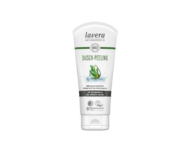 lavera Bio-Rosemary & Bio-Green Coffee Shower Scrub 200ml