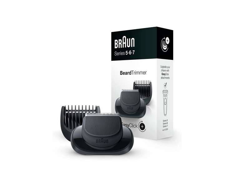 Braun EasyClick Beard Trimmer Attachment for Series 5, 6 and 7 Electric Shaver New Generation