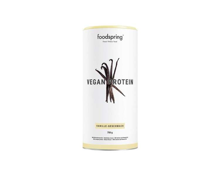 foodspring Vegan Protein Powder Vanilla 750g