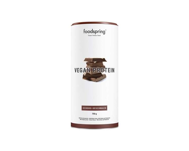 foodspring Vegan Protein Powder Chocolate 750g