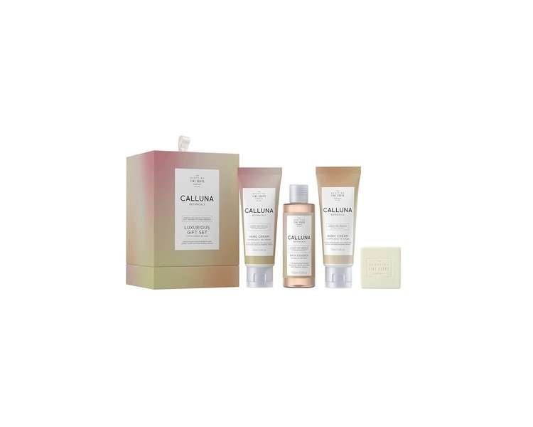 Scottish Fine Soaps Calluna Botanicals 4-Piece Gift Set