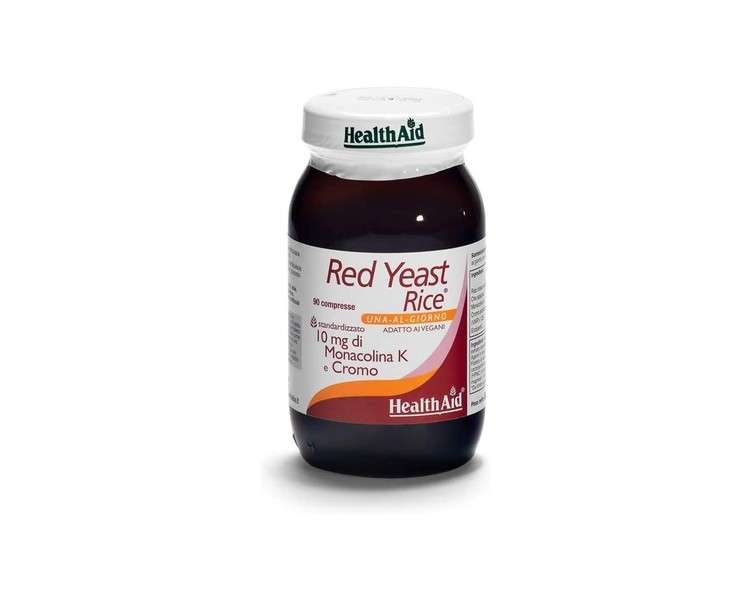 Health Aid Red Yeast Rice 90 Tablets
