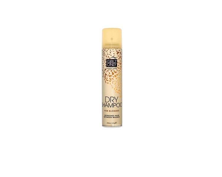 Girlz Only Haircare Dry Shampoo with Argan Oil for Blonde Hair 200ml