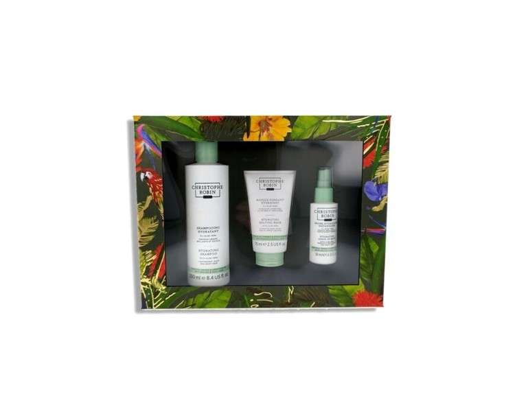 Christophe Robin Hydration Ritual Aloe Vera Hair Gift Set - 3 Pieces