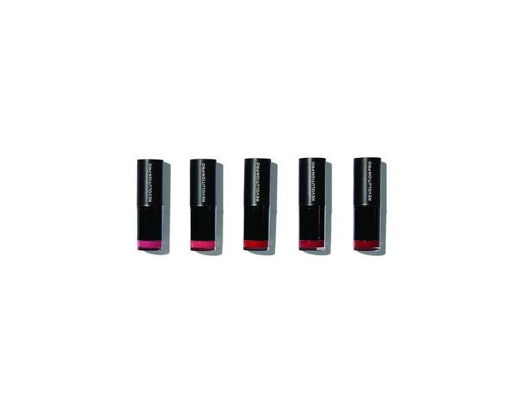 Revolution Pro Matte Reds Lipstick Collection