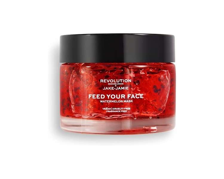 Revolution Skincare London Jake Jamie Watermelon Face Mask Unfragranced 50ml