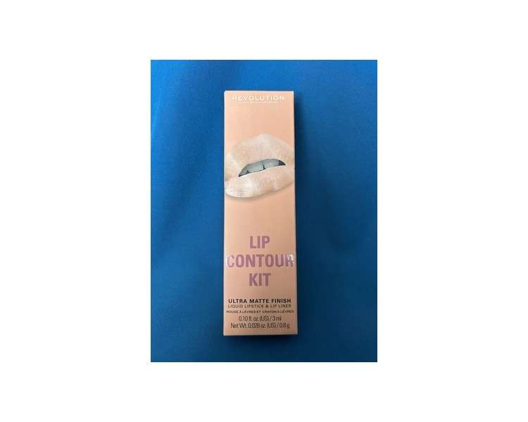 Revolution London Makeup Lip Contour Kit Ultra Matte Finish 0.10FL oz.