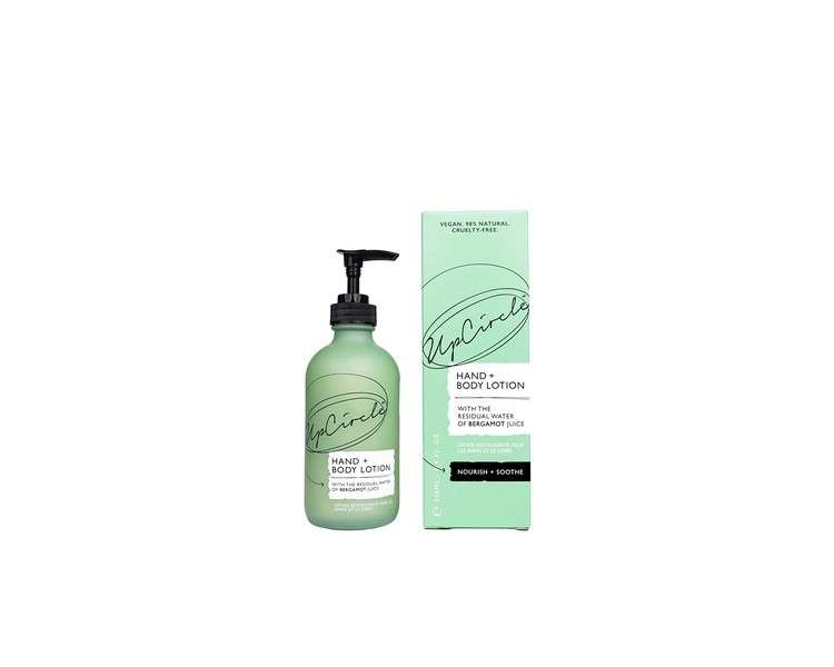 UpCircle Hand and Body Lotion with Bergamot Water 8.45oz - Natural Vegan and Cruelty Free