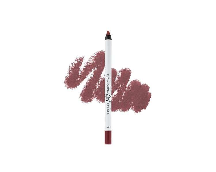 Lamel Gel Lip Liner Sharpenable Pencil Long-lasting Formula Waterproof Smudge-Proof Precision 1.7g - Caramel