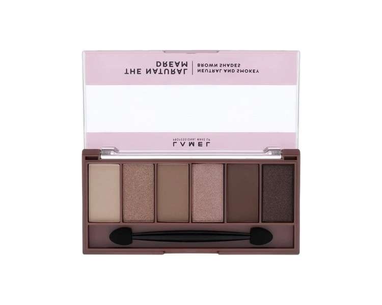 Lamel The Natural Dream Eyeshadow Palette Matt Shiny and Pearlescent Colors Cruelty Free N. 403