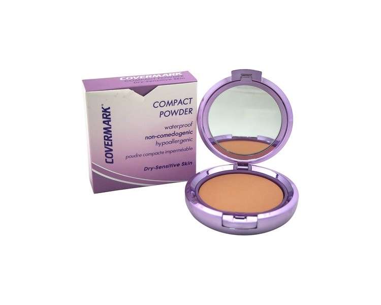 Covermark Women's Waterproof Compact Powder for Dry Sensitive Skin 0.35 Ounce