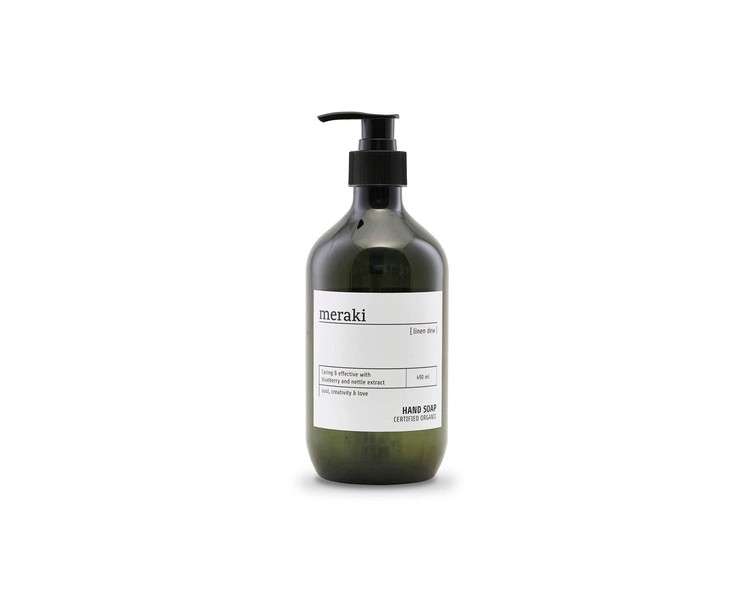 Meraki Linen Dew Certified Organic Liquid Hand Soap for Everyday Pampering of Your Skin