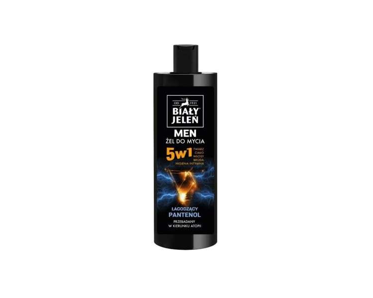 White Deer Men 5in1 Wash Gel for Men with Soothing Panthenol 400ml