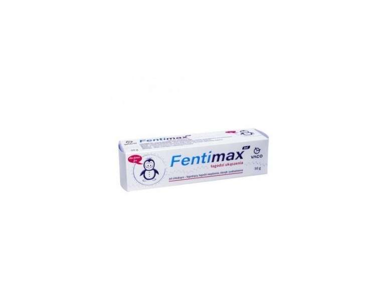 FENTIMAX Cooling Gel for Relief of Itching from Mosquito and Insect Bites 50g