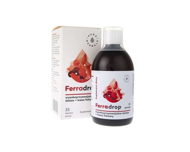 Aura Herbals Ferradrop Iron + Folic Acid 500ml