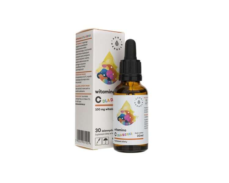 Aura Herbals Children's Vitamin C 100mg 30ml