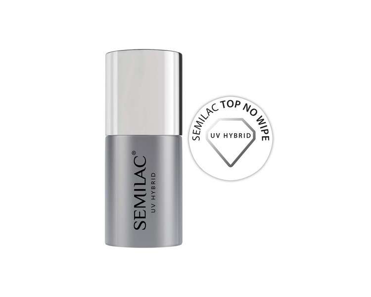 Semilac Top No Wipe Hybrid Nail Polish 11ml